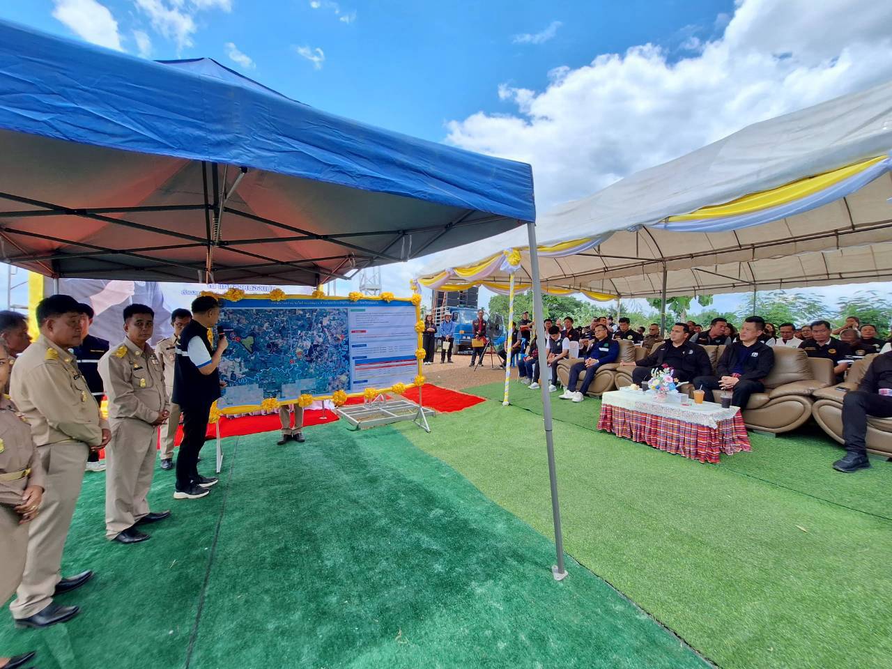 title - ส.ป.ก. ร่วมติดตามรัฐมนตรีช่วยว่าการกระทรวงเกษตรและสหกรณ์ (นายวัชระพล ขาวขำ) และคณะ ลงพื้นที่ตรวจราชการในพื้นที่จังหวัดขอนแก่น 